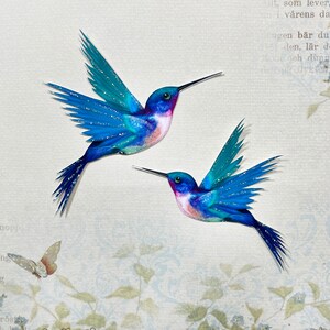 Paper Hummingbird Embellishments Hummingbird Die Cuts Scrapbooking Home & Party Decor Juniper image 4