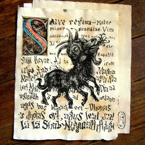 the Black Goat of the Woods, Illuminated image 2