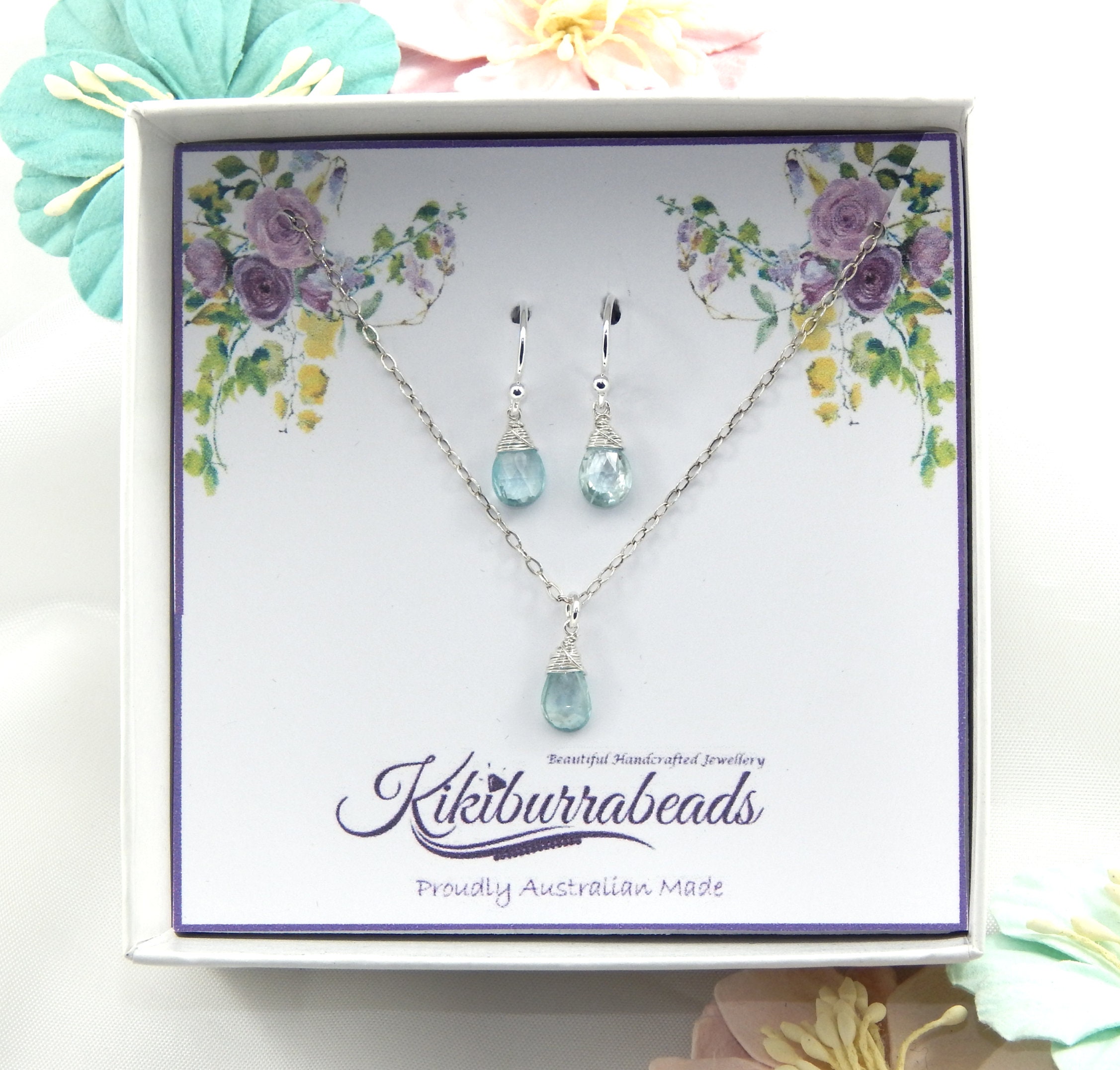 Zircon stone sale necklace set