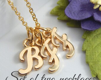 Best Friends Necklaces,Set Of Two Best Friends Necklaces,BFF Necklaces,Best Friends Jewelry,Gift For Best Friends