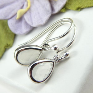 June Birthstone Earrings,June Birthday Gift,Birthstone Jewellery For June,Teardrop Earrings,Moonstone Earrings