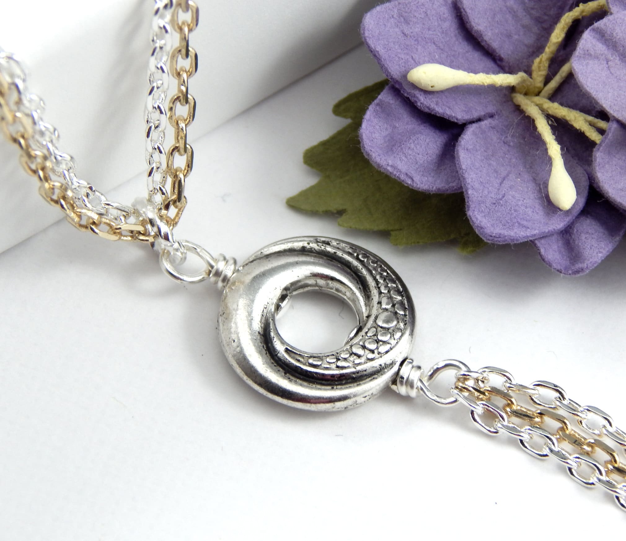 Algerian Love Knot Necklace Love Knot Necklace Version 2 Etsy