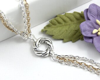 Algerian Love Knot Necklace - Etsy