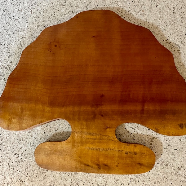 Vintage Oregon myrtlewood cheese board / cutting board / charcuterie board