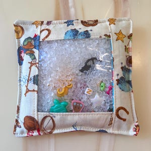 Rodeo I Spy Sensory Bag: Kids Travel Fidget Toy