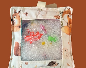 Forest Animals I Spy Bag: Travel Sensory Toy for Quiet Time