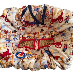 Funda para carrito de compras estilo vaquero occidental