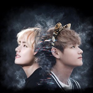 Taehyung Past and Present (Digital Print)