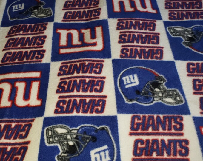NY Giants Baby Blanket Etsy