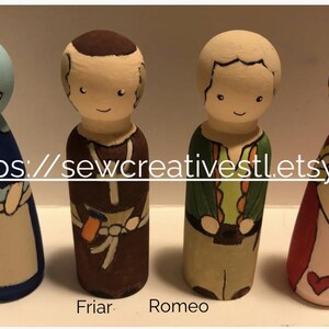 Shakespeare Romeo and Juliet Peg Doll Painting Plan