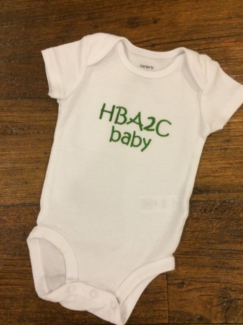 HBAC HBA2C baby onesie short sleeves, home birth image 3
