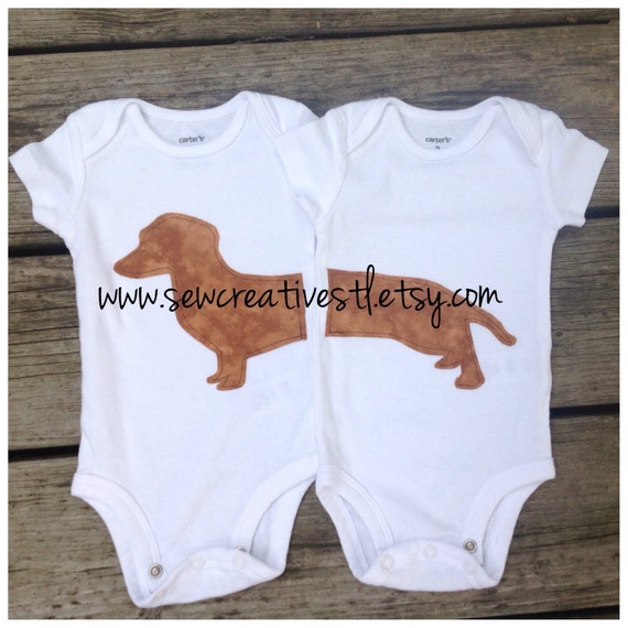 Wiener top dog onesie