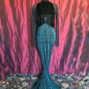 whimsigoth formal dress Vintage 90s Cut Out Bow Waterfall Back Formal Whimsigoth Prom Evening Gown  Dress S