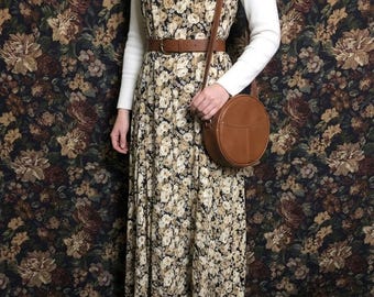 90s Vintage Molly Malloy Floral Maxi Dress | Romantic Whimsigoth Rose Print Rayon Gown |  Cottagecore Lace Up Corset Back Dress | Size 14
