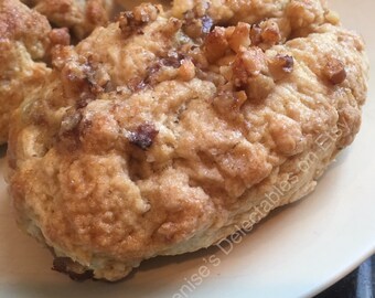 Rum Raisin Scones from Denise's Delectables Bakery