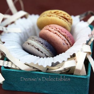 Designer Flavor French Parisian Macarons from Denise's Delectables Bakery image 1