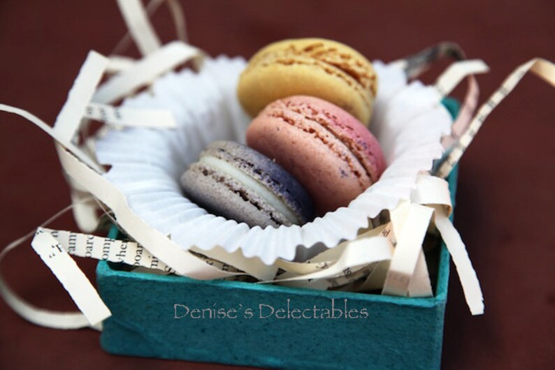Designer Flavor French Parisian Macarons from Denise's Delectables Bakery image 1