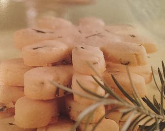 Rosemary Shortbread Cookies OR Rosemary & Lemon Shortbread Cookies