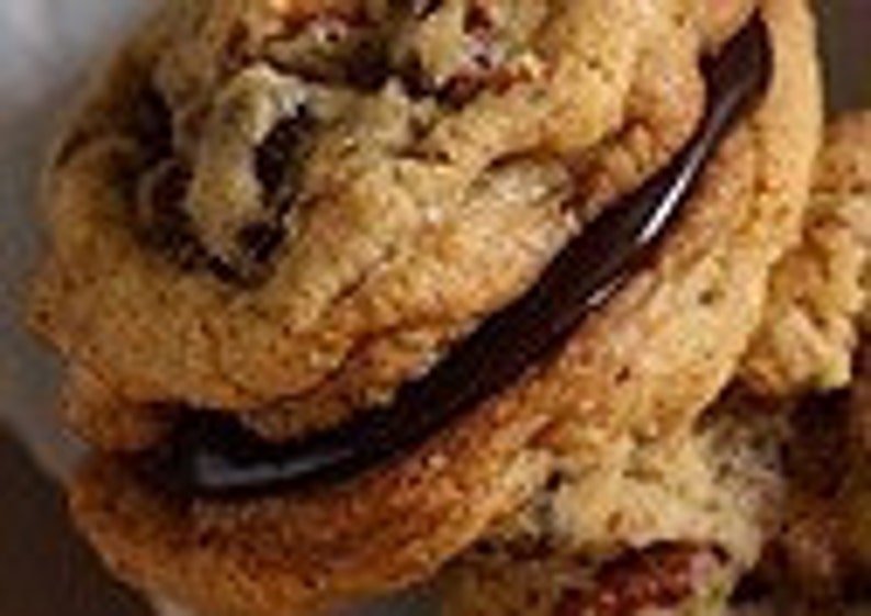 Ganache Chocolate Chip Cookies image 1