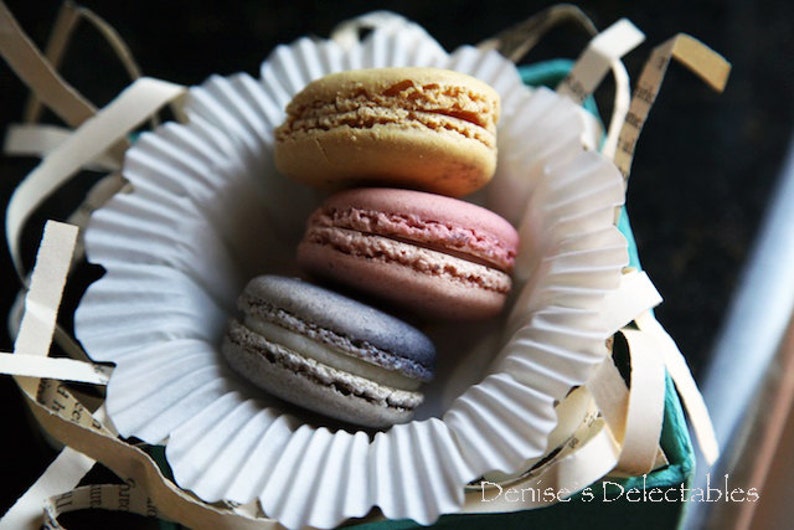 Designer Flavor French Parisian Macarons from Denise's Delectables Bakery image 2
