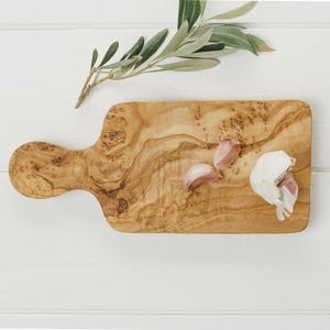 Olive Wood Cheese Board | Cheese Board Wedding Gift | Cheese Lovers Gift Ideas | Unique Rustic Kitchen Accessories | Cheese Serving Platter