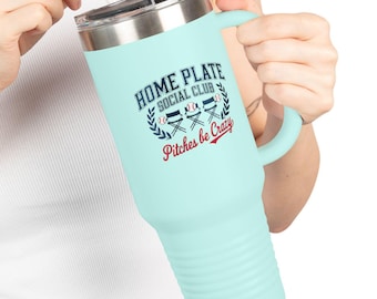 Home Plate Social Club Insulated Travel Drinkware, Multiple Types & Sizes
