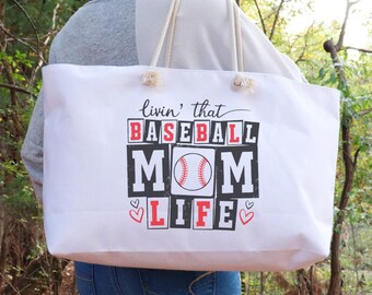Baseball Mom Life Weekender Bag