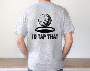Men's Golf Tshirt, Golfing Tee, Golfer Gift, Golf Lover Shirt, Golf Tournament Apparel, Funny Shirt