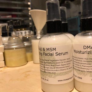 Suero facial DMAE y MSM imagen 3