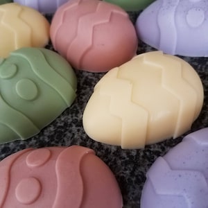 Easter Egg Soaps, Set of Four