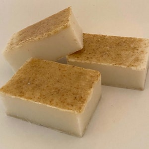 Hafermilch und Honig Seife