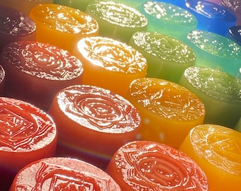 Handmade Chakra Soaps Infused with Reiki
