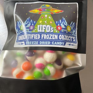 Freeze Dried Sour Candy Viral Sweets | Ufo’s Unidentified Frozen Objects and Sour Flavour | Tik Tok Candy