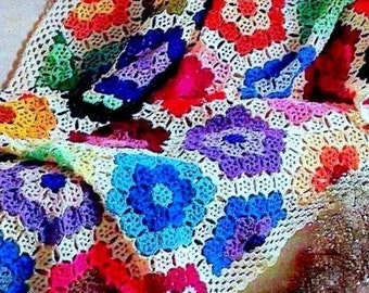 INSTANT DOWNLOAD PDF Vintage Crochet Pattern for Granny | Etsy