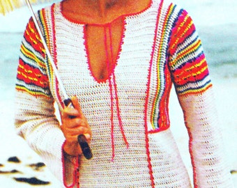 crochet caftan