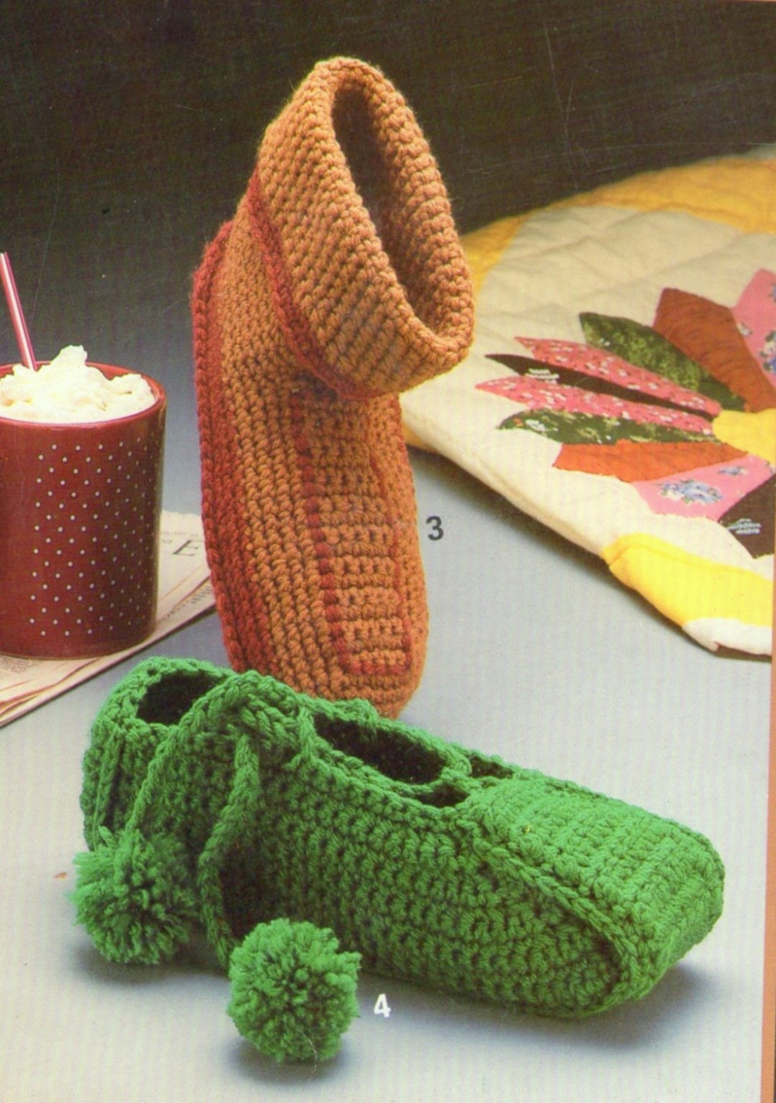 INSTANT DOWNLOAD PDF Vintage Knitting and Crochet Pattern Etsy