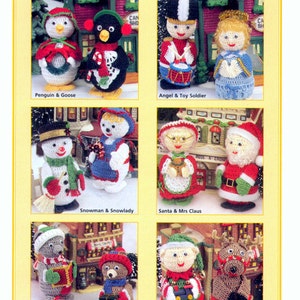 Vintage Crochet Pattern Lacy Christmas Village White Thread Crochet Town PDF Instant Digital Download Centerpiece or Mantel Decor