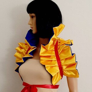 Snow White princess Burlesque Shoulder Collar Shrug Wrap Cosplay Anime Burningman Manga Circus Carnival image 6