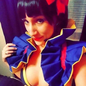 Snow White princess Burlesque Shoulder Collar Shrug Wrap Cosplay Anime Burningman Manga Circus Carnival image 1