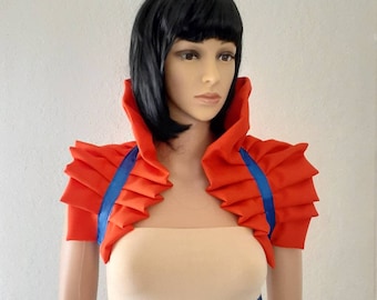 Collar shrug Dance costume Burlesque  Ringmaster Cosplay Manga Circus Mardi gras Anime