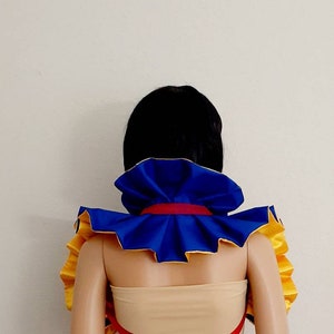 Snow White princess Burlesque Shoulder Collar Shrug Wrap Cosplay Anime Burningman Manga Circus Carnival image 4