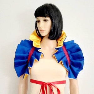 Snow White princess Burlesque Shoulder Collar Shrug Wrap Cosplay Anime Burningman Manga Circus Carnival image 2