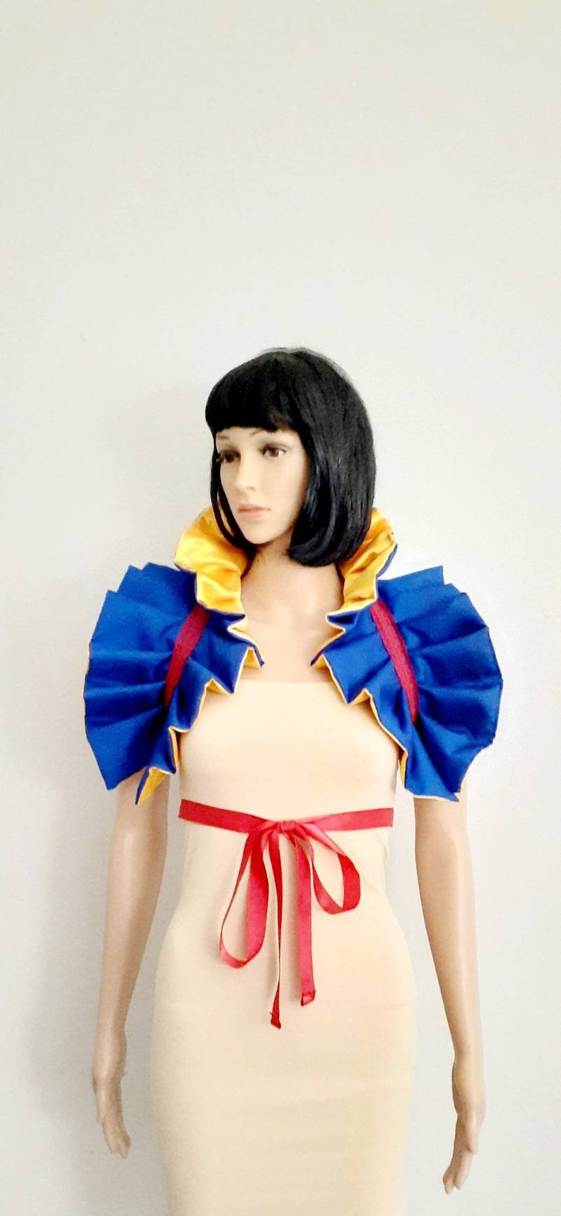 Snow White princess Burlesque Shoulder Collar Shrug Wrap Cosplay Anime Burningman Manga Circus Carnival image 2