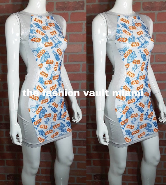 handmade sample bodycon dress star wars anime cosplay manga burning man  circus supercon dragoncon supanova