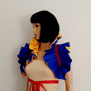 Snow White princess Burlesque Shoulder Collar Shrug Wrap Cosplay Anime Burningman Manga Circus Carnival image 3