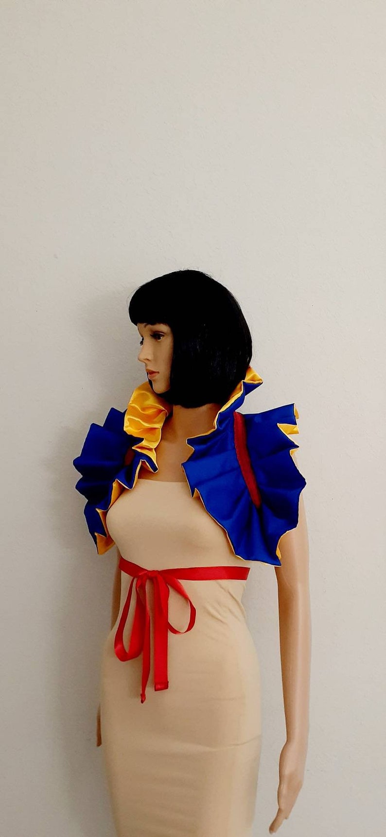 Snow White princess Burlesque Shoulder Collar Shrug Wrap Cosplay Anime Burningman Manga Circus Carnival image 3