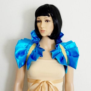 Burningman Carnival Mardi gras Cosplay Ringmaster Manga Burlesque Circus Jasmine Anime Collar shoulder shrug