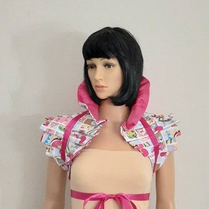 Shopkins Dramatic Collar Bolero Shrug Corset Burlesque Cosplay Anime Ringmaster Carnival Supanova Supercon image 1