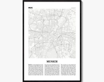 Vienna Map Print, Newspaper Poster, City Travel Wall Art Decor - Etsy