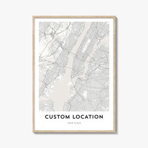 MapPrintStudio Individuelles Lageplan Poster